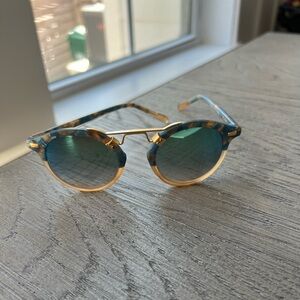 Krewe St. Louis mirrored sunglasses